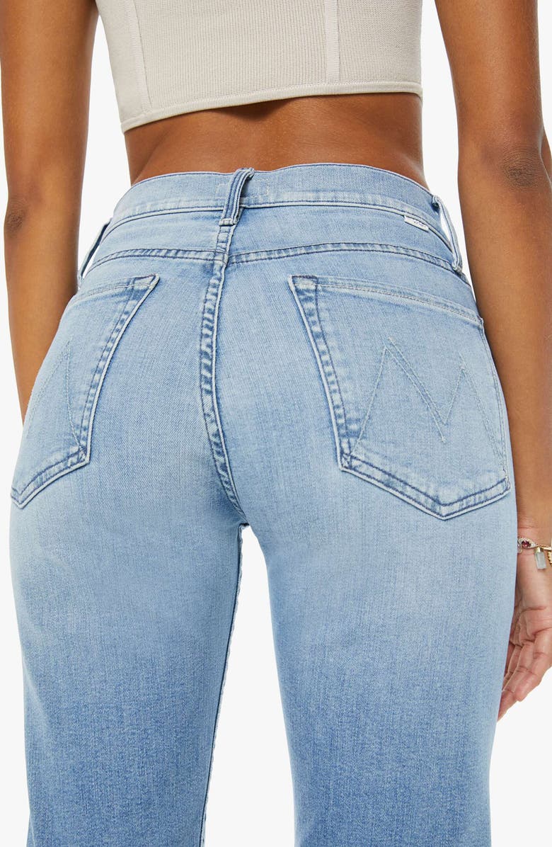 MOTHER The Tomcat Skimp High Waist Straight Leg Jeans, Alternate, color, All Over The Map