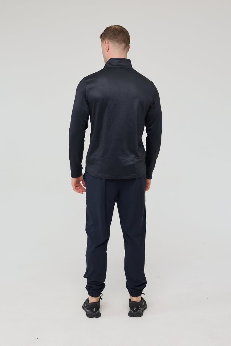 Elite Activewear 1/4 Zip Top - Black, Alternate, color, Black