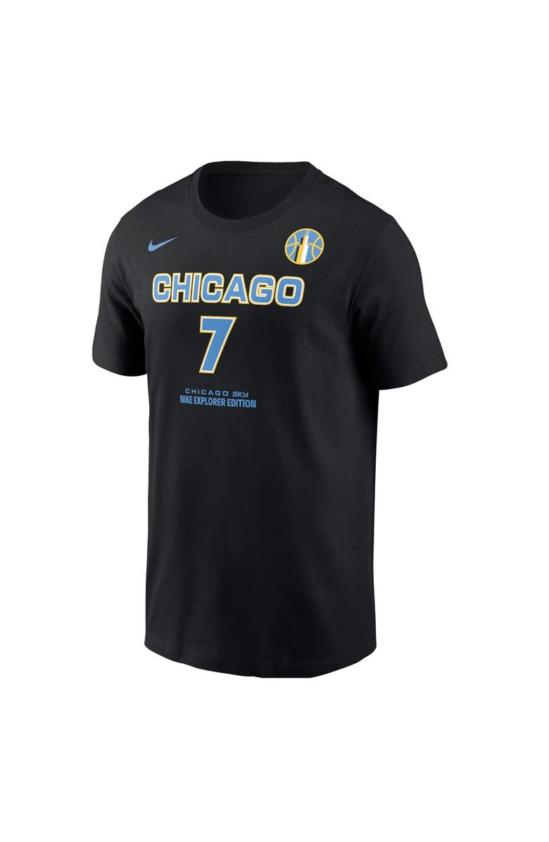 Nike Men's Nike Ariel Atkins Black Chicago Sky Explorer Edition Name & Number T-Shirt, Alternate, color, Black