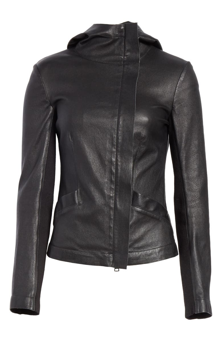 MISSION STATEMENT Passion Leather Jacket, Alternate, color,
