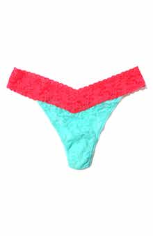 Hanky Panky Colorplay Original Lace Thong