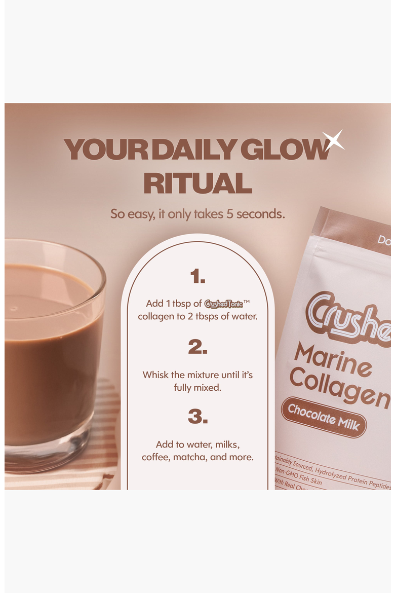 Chocolate Milk Marine Collagen Supplement, Alternate, color, Light Beige / Nude