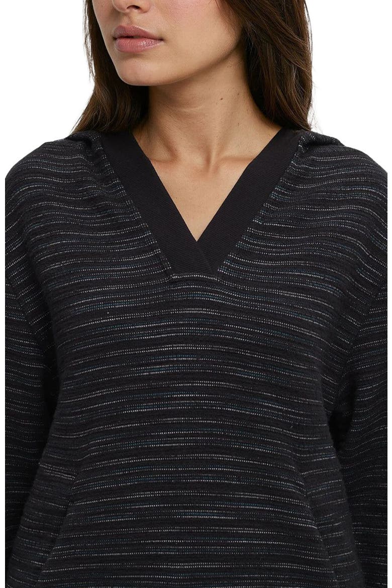 Shore Hoodie, Alternate, color, Meteorite Black Flash Stripe