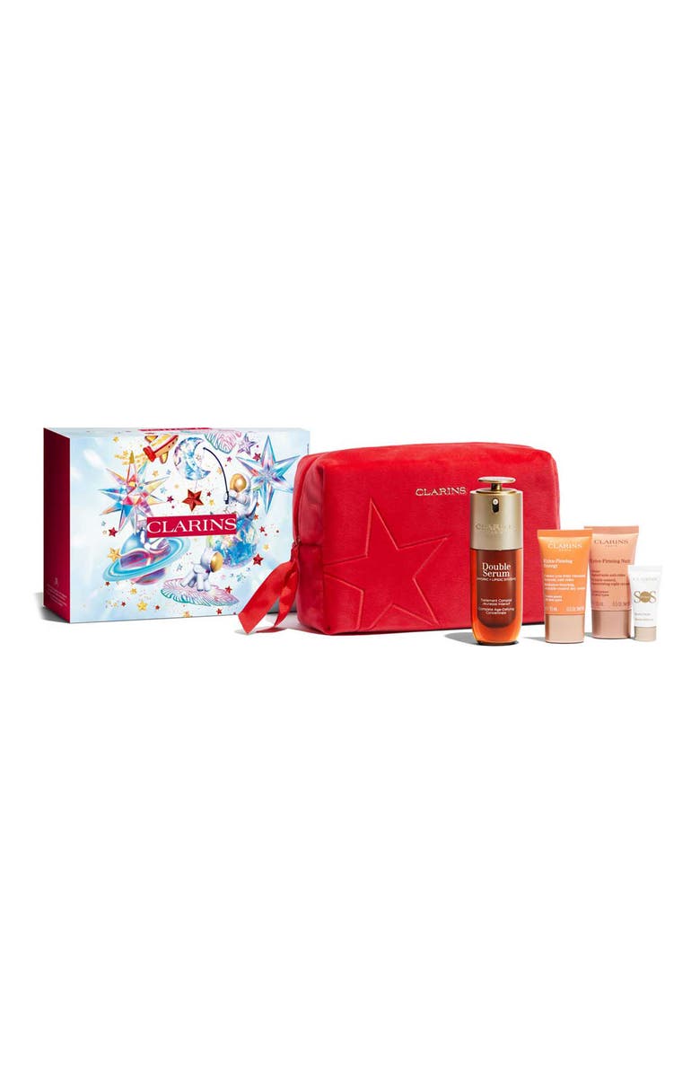 Clarins Double Serum & Extra-Firming - Smoothing Skin Care Set (Limited Edition) $210 Value, Alternate, color, 