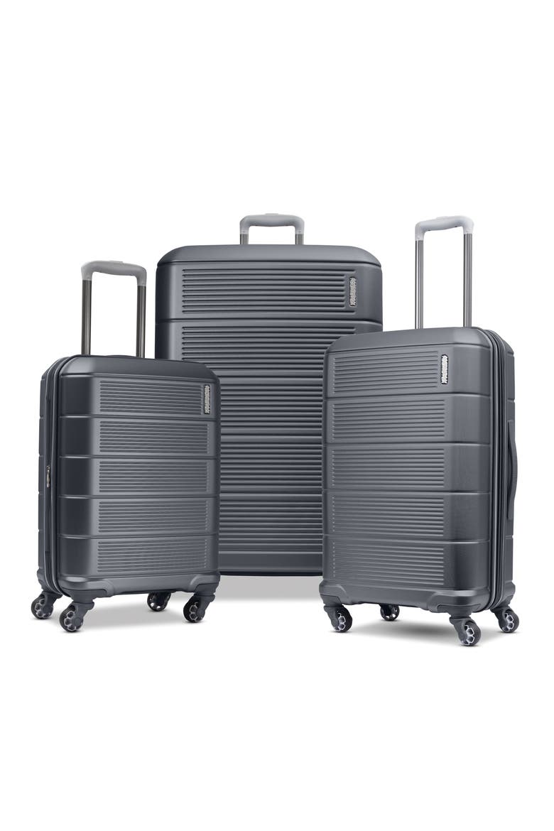 Stratum 2.0 Hardside 3-Piece Spinner Set, Main, color, Charcoal