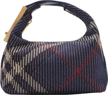 【Burberry】 Peg Small jacquard duffel bag Peg Small jacquard duffel bag in red - Burberry | Mytheresa