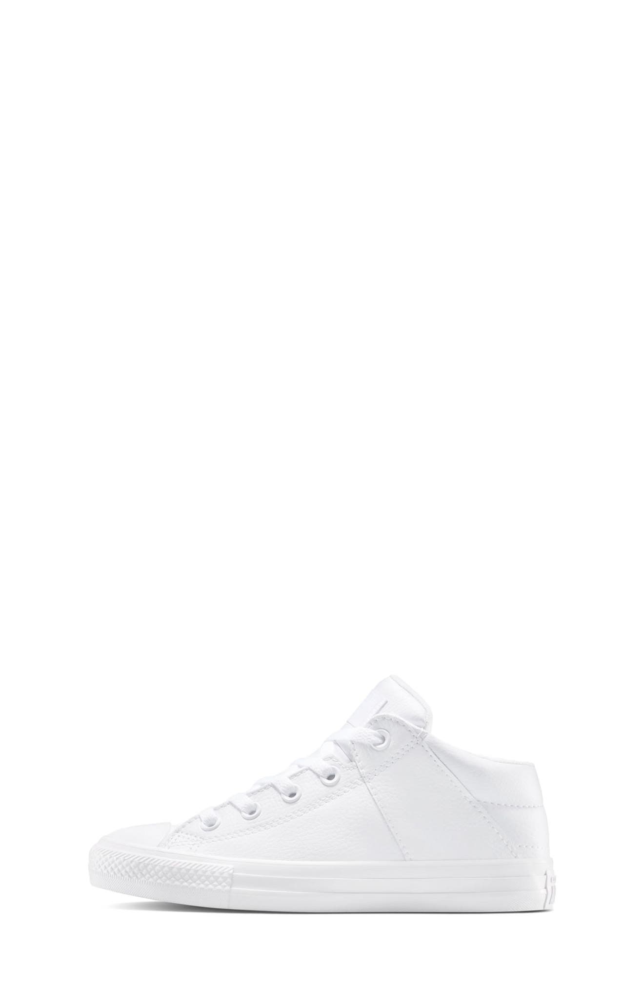 Converse Kids' Chuck Taylor<sup>®</sup> All Star<sup>®</sup> Axel Low Top Sneaker, Alternate, color, White/ White/ White