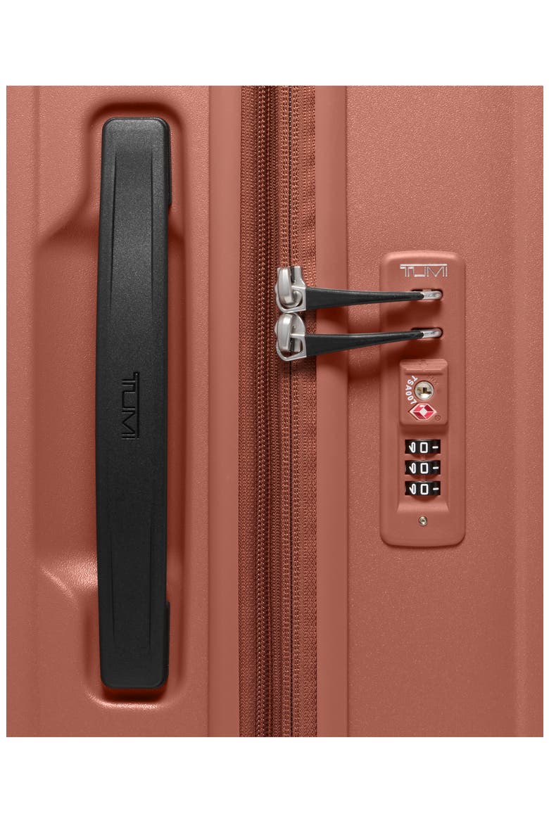 Expandable Carry On Suitcase, Alternate, color, CINNEBAR TEXTURE