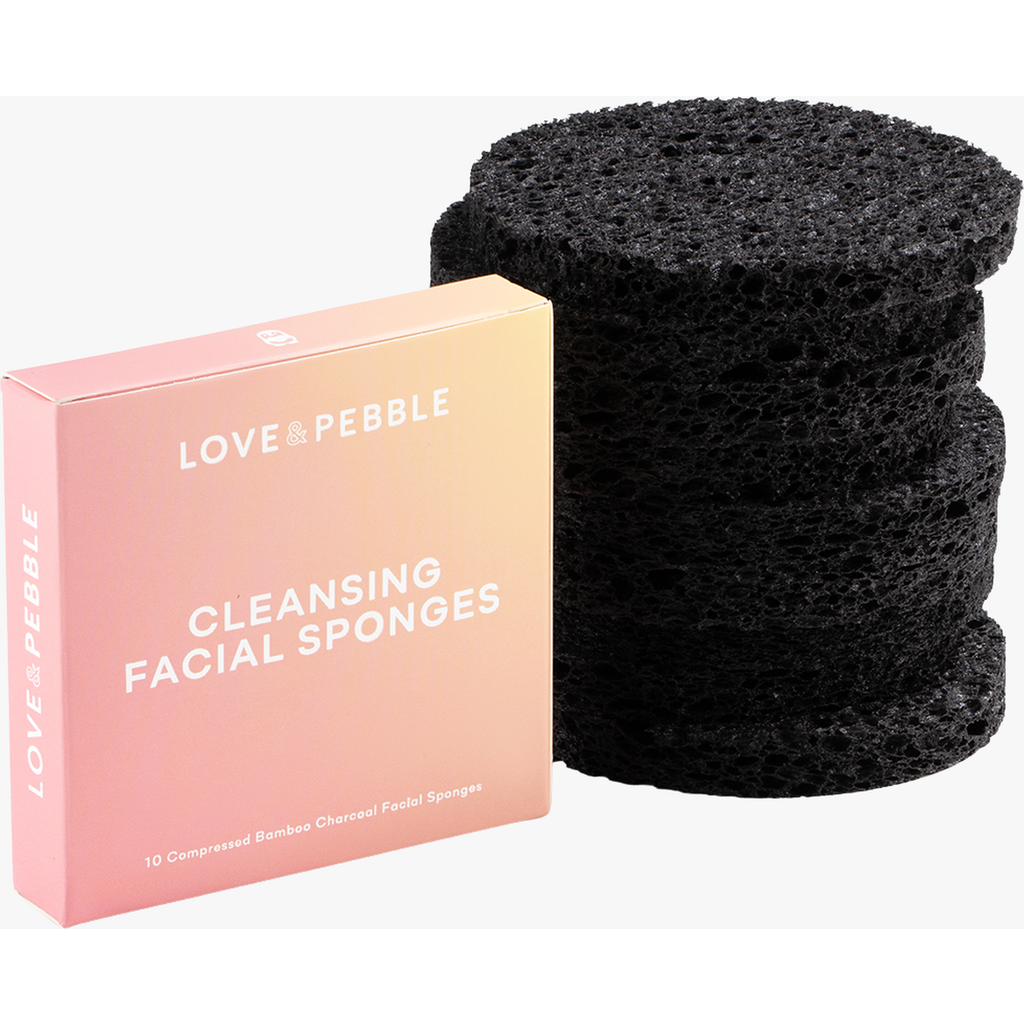 Love and pebble Beauty Sponges Pack in Black  product
