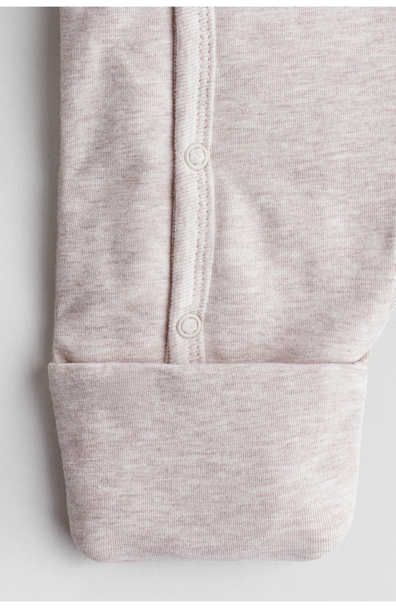 H&M Padded Jersey Pramsuit, Alternate, color, 