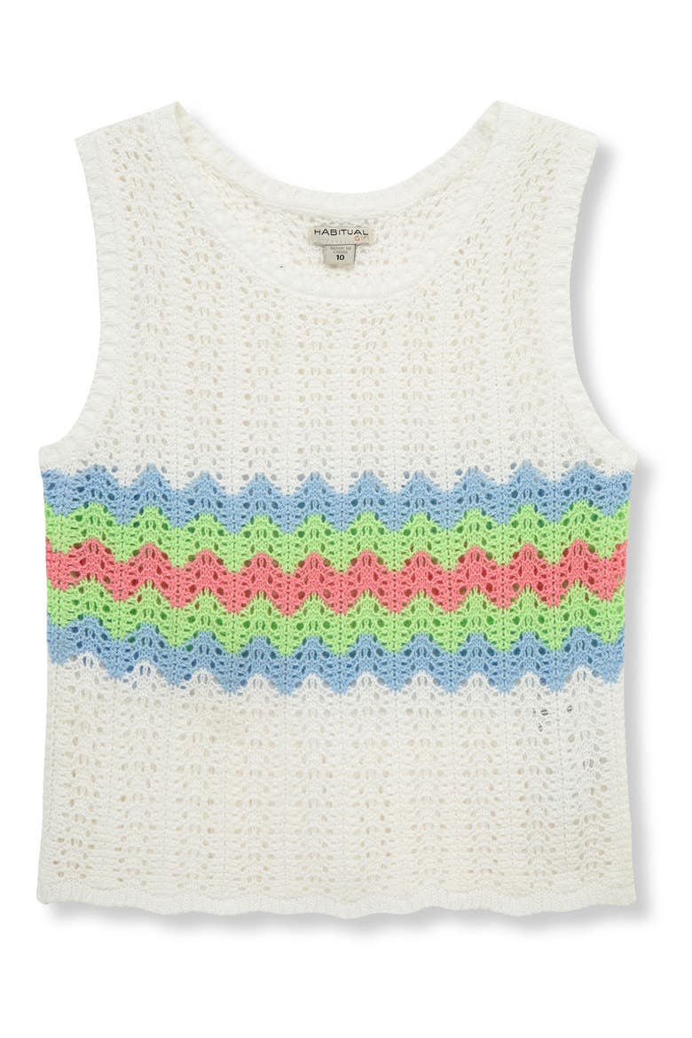 Kids' Mod Cap Tank, Main, color, MULTI