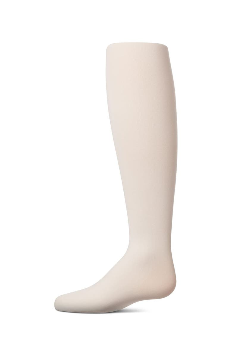 MeMoi Toddler Winter Opaque Nylon Tights, Main, color, Ivory