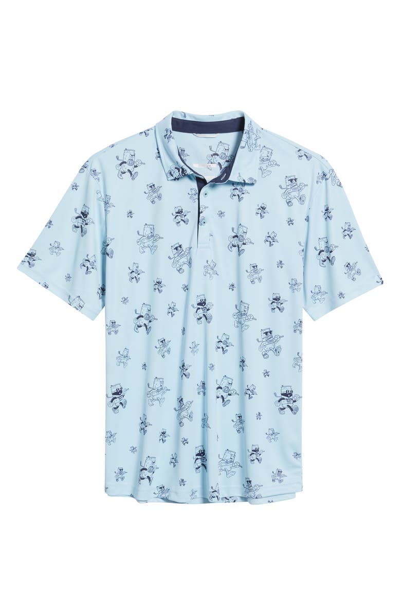 Swannies Bill Print Golf Polo, Alternate, color, 