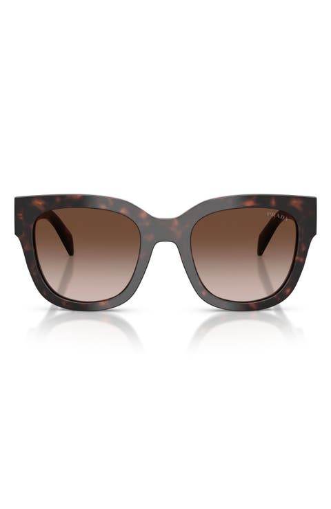 52mm Square Sunglasses