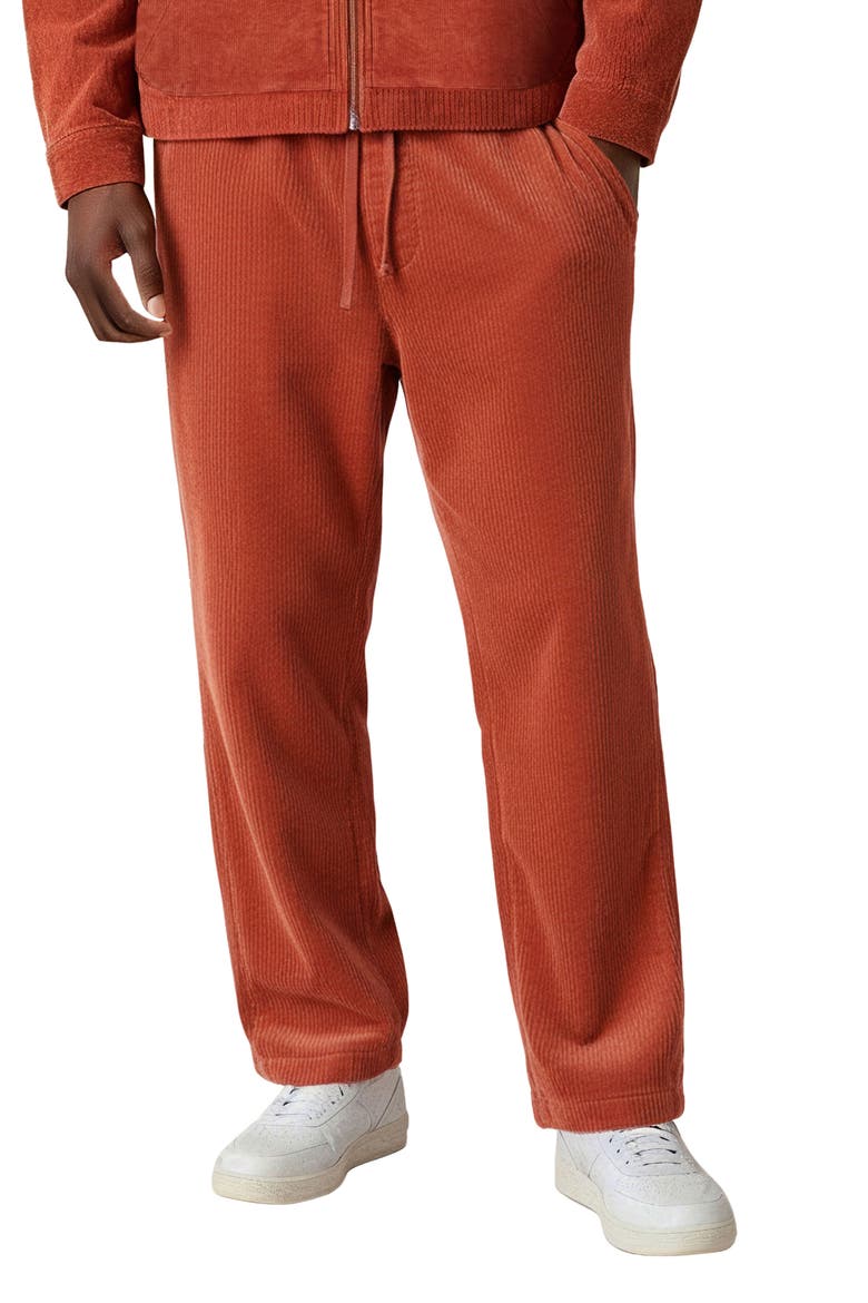 Corduroy Joggers, Main, color, TERRACOTTA