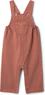 Charlotte & George Girl Woven Denim Overall