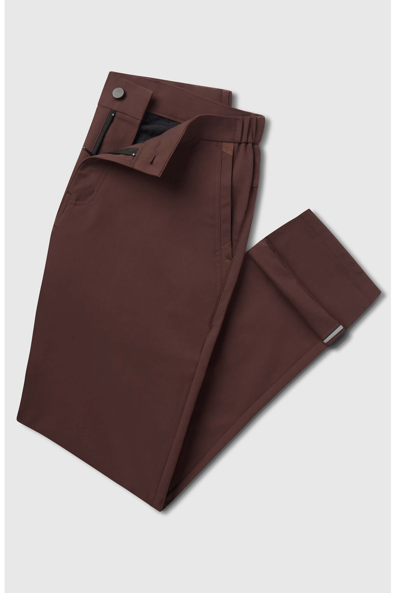 Jetsetter Tech Pant Straight Fit, Alternate, color, Bourbon Brown