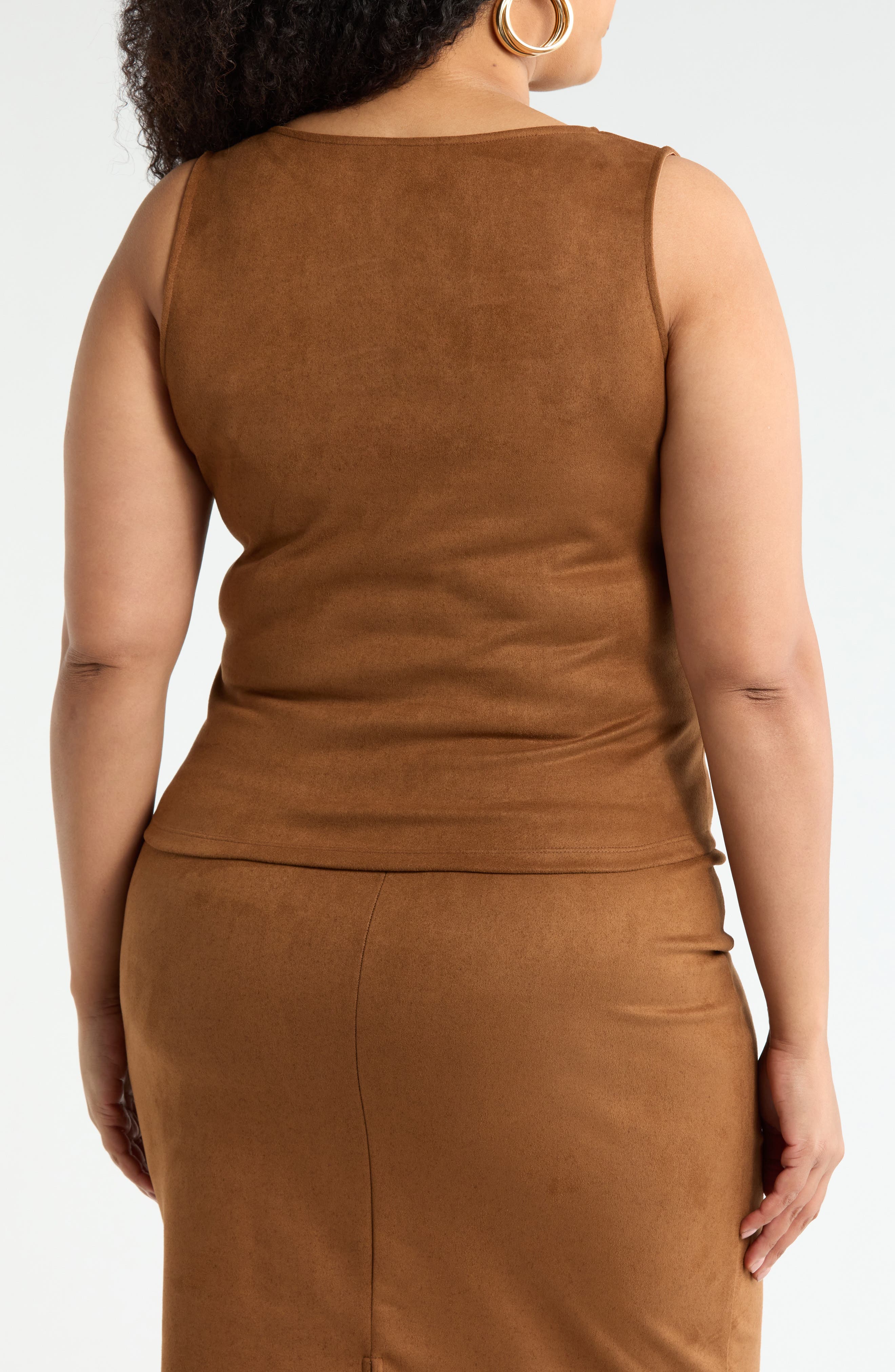 Faux Suede Shell - image 4
