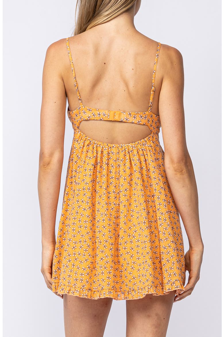 Sleeveless Swing Minidress, Alternate, color, YELLOW