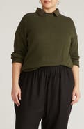 Universal Standard Positano Cotton Pointelle Sweater