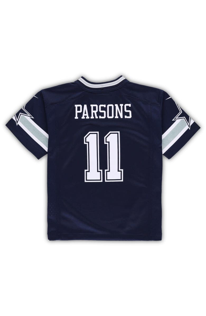 Nike Preschool Nike Micah Parsons Navy Dallas Cowboys Game Jersey, Alternate, color, Navy