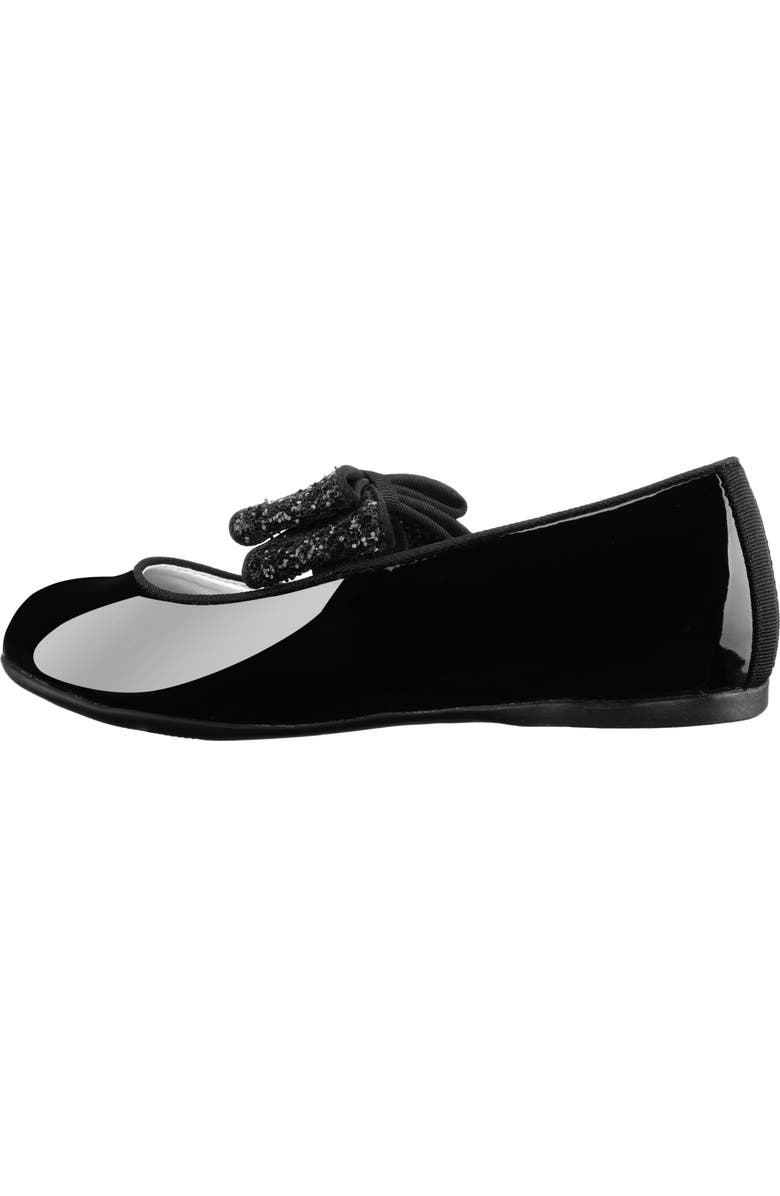 Nina Zondra Glitter Bow Flat, Alternate, color,
