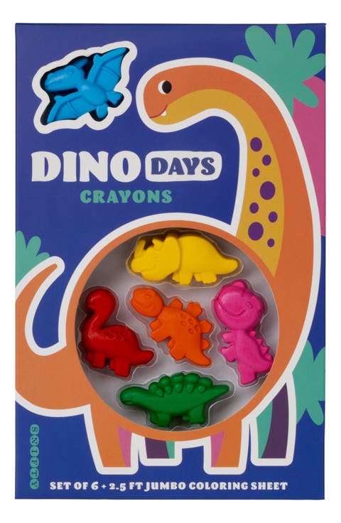 Kids' Dino Days 7-Piece Crayon Set