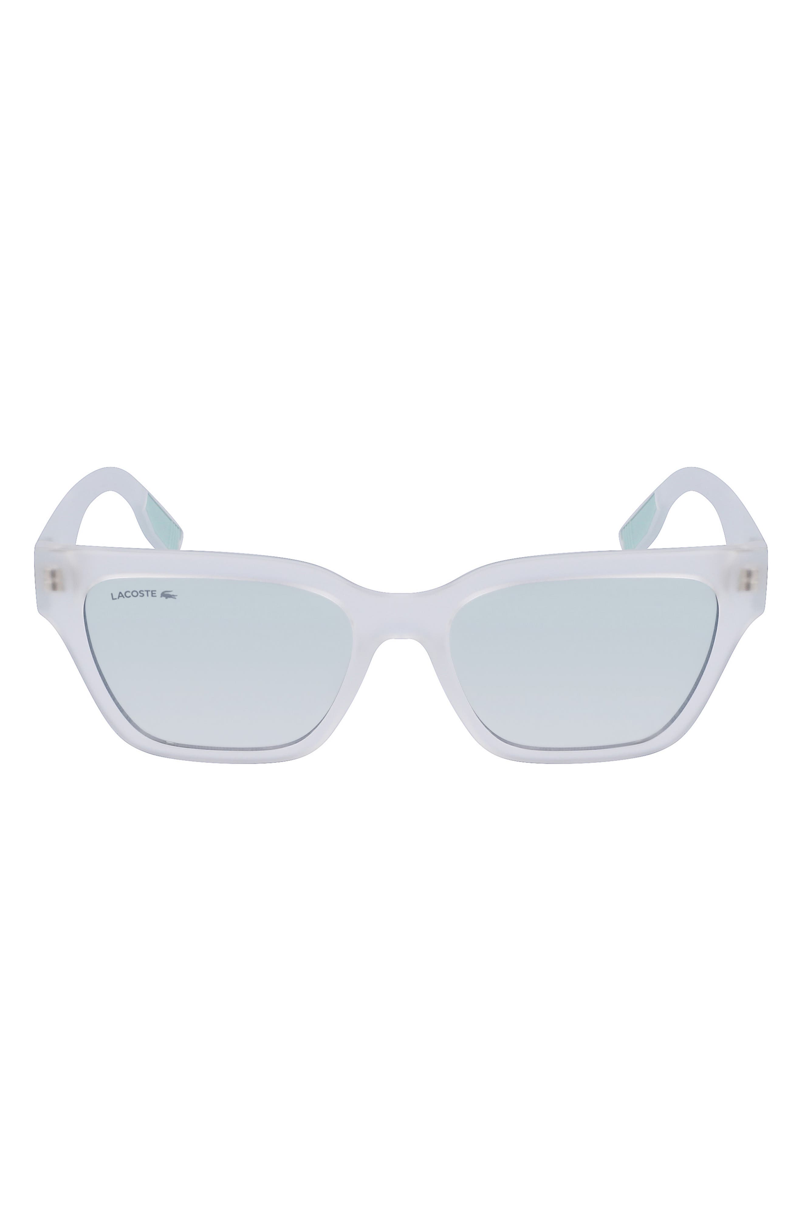 Lacoste 53mm Rectangular Sunglasses