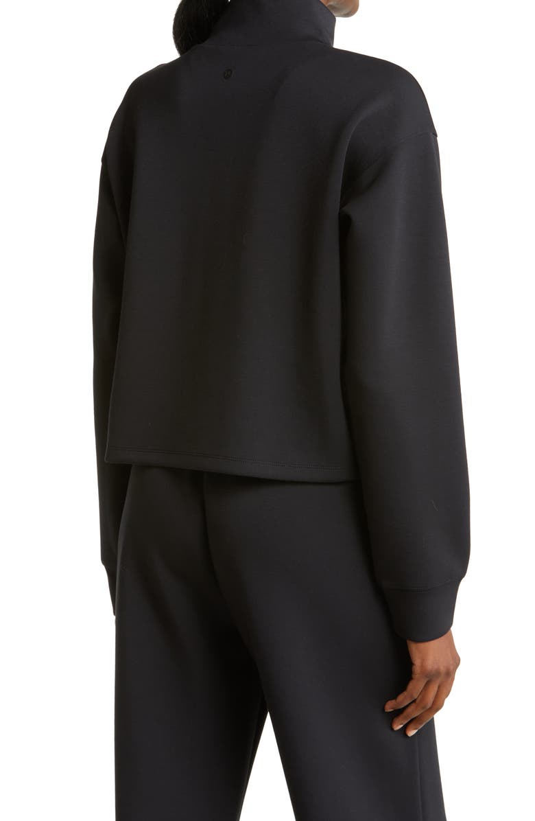 Zella Luxe Half-Zip Pullover, Alternate, color, 