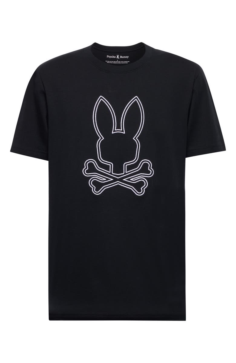 Psycho Bunny Durango Embroidered Bunny T-Shirt, Alternate, color,