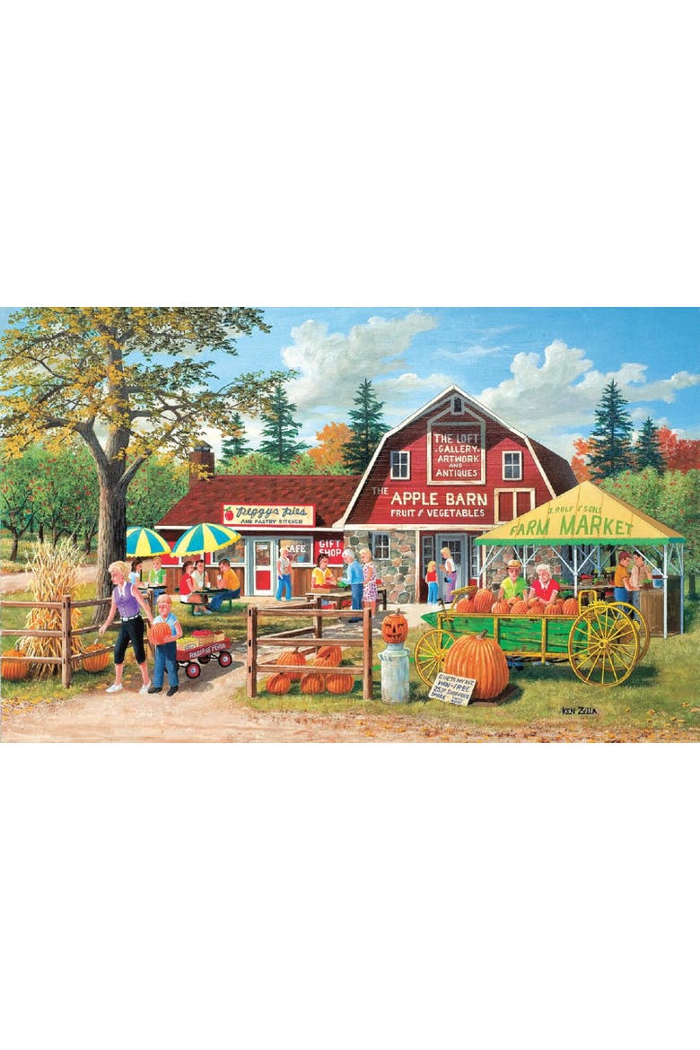Harvest Market 300 piece Jigsaw Puzzle for Adults, Alternate, color, Multicolor