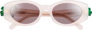 DIOR 'Dior Clover B1I Oval Sunglasses