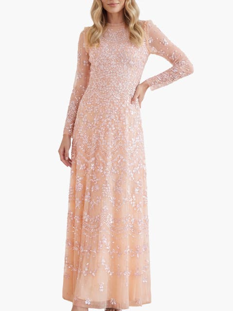 Freya Long Sleeve Gown