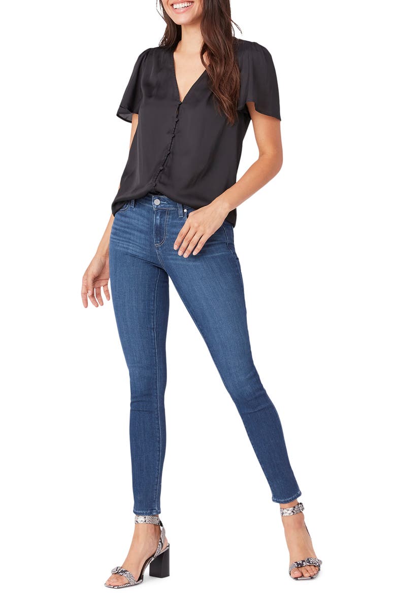 PAIGE Verdugo Ankle Skinny Jeans, Alternate, color, 
