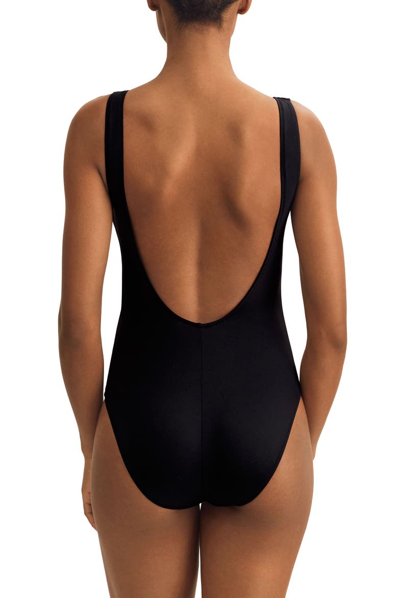 Martinique One-Piece Swimsuit, Alternate, color, BLACK