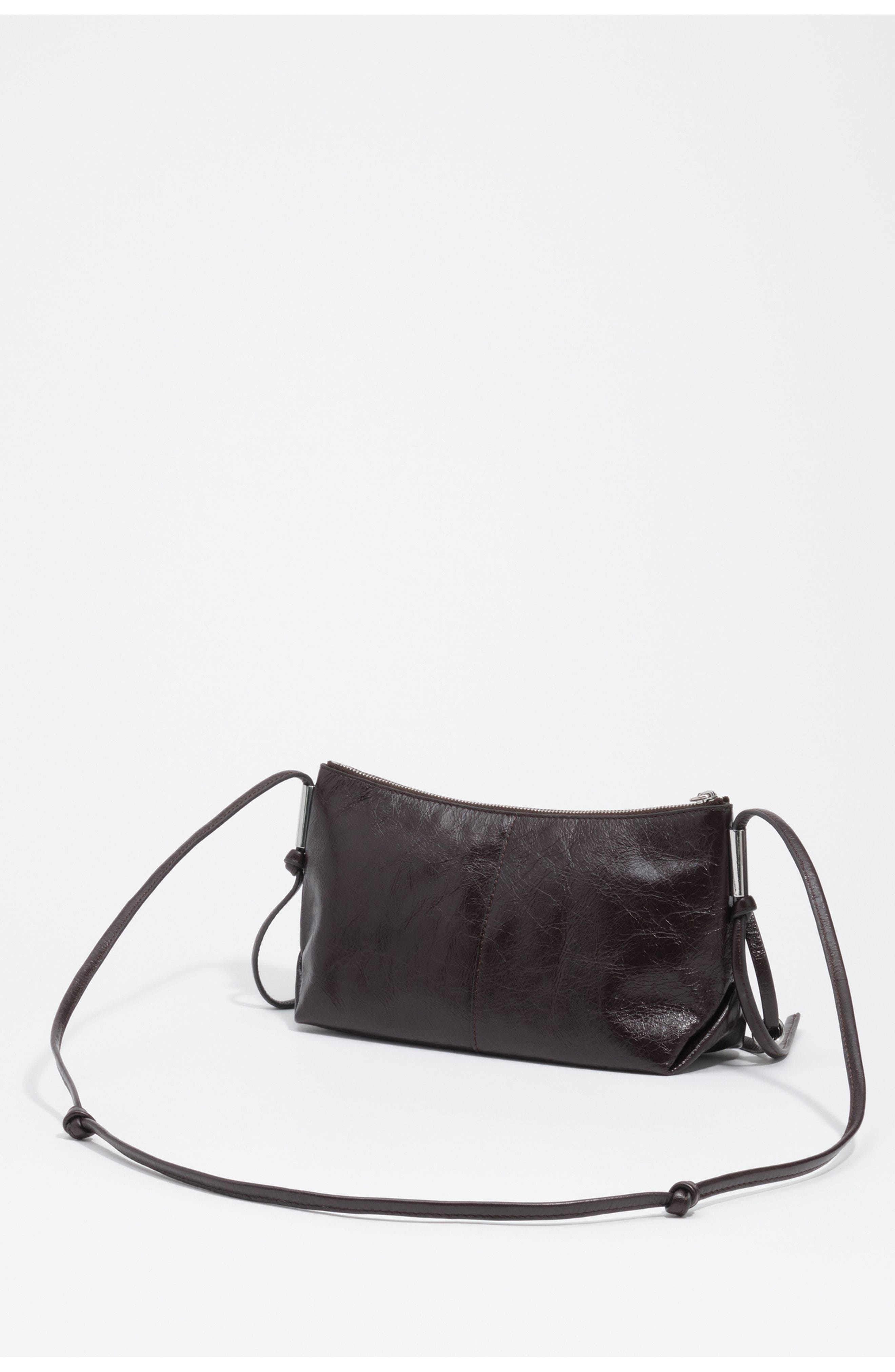 Small Leather Crossbody Bag, Alternate, color, ESPRESSO
