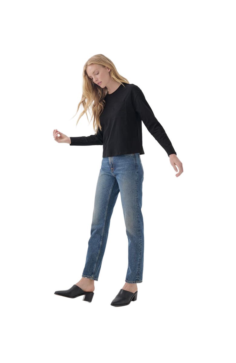 Pact Organic Cotton Softspun Long Sleeve Pocket Tee, Alternate, color, 