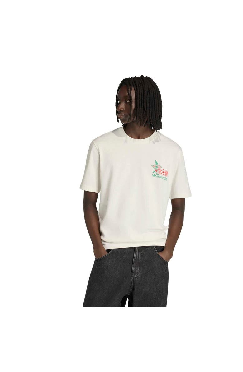 adidas Men's adidas White 1986 FIFA World Cup Pique Mascot T-Shirt, Main, color, White