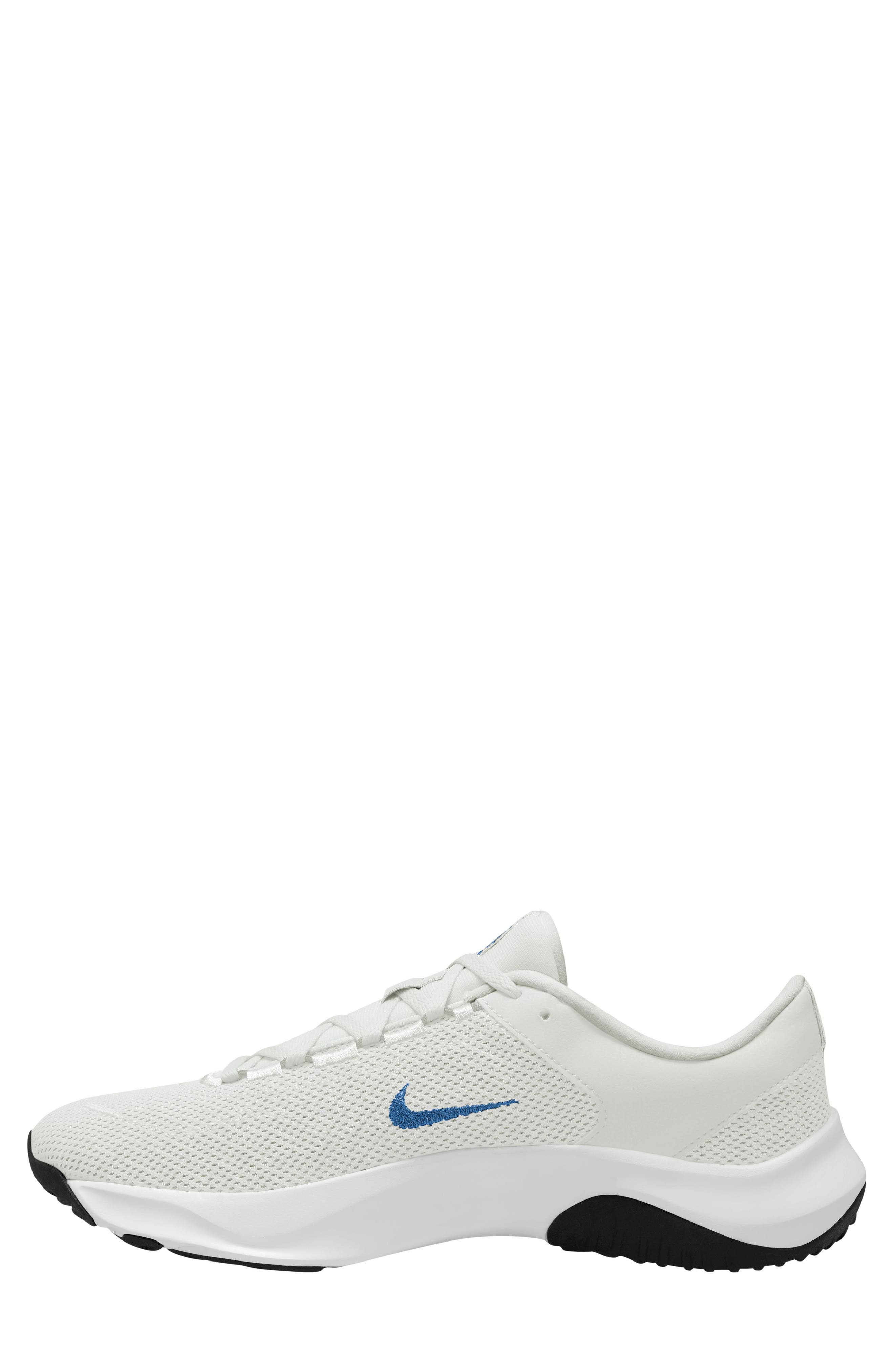 Legend Essential 3 Next Nature Training Shoe, Alternate, color, PLATINUM TINT/ BLUE/ WHITE