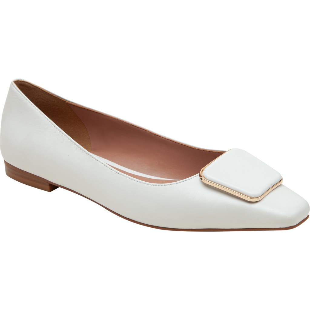 Linea Paolo Nancy Flat In White