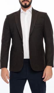 VELLAPAIS Solid Sport Coat