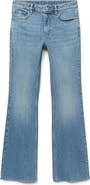 MANGO Fiona Mid Rise Flare Jeans