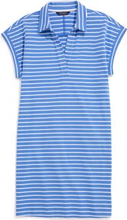 vineyard vines Margo Stripe Short Sleeve Polo Dress
