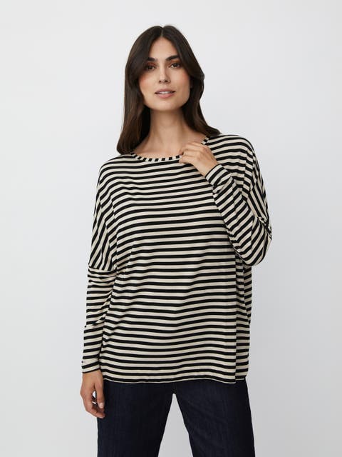 MaBarr Long Sleeve Loose Fit Top