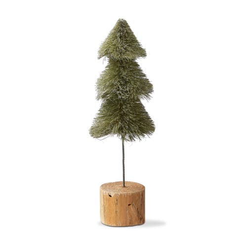 Small Light Green Sisal Tree Sculpture Holiday Decor