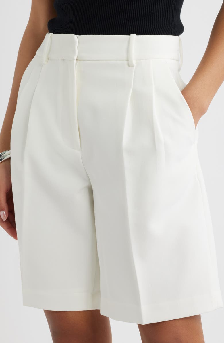 Open Edit The Icon Bermuda Shorts, Alternate, color, Ivory