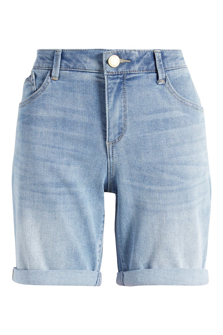 Denim Shorts, Alternate, color, LIGHT BLUE