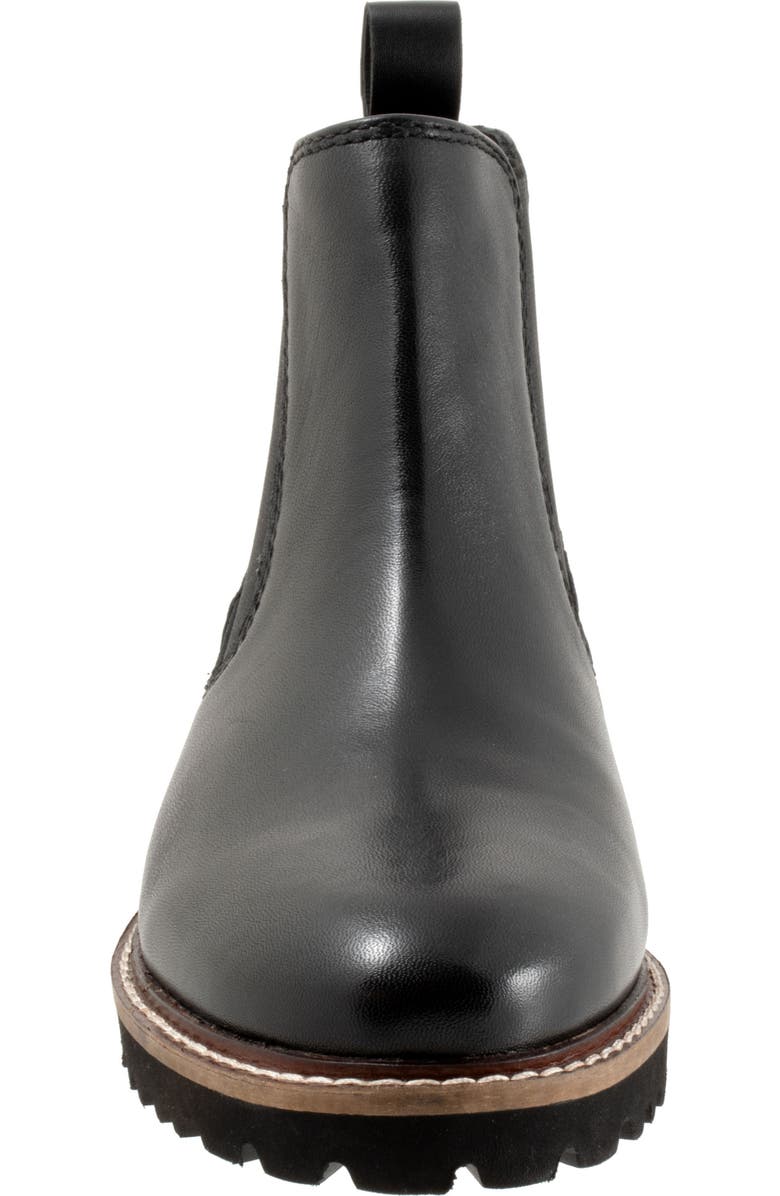 SoftWalk<sup>®</sup> Indy Chelsea Boot, Alternate, color, Black Smooth