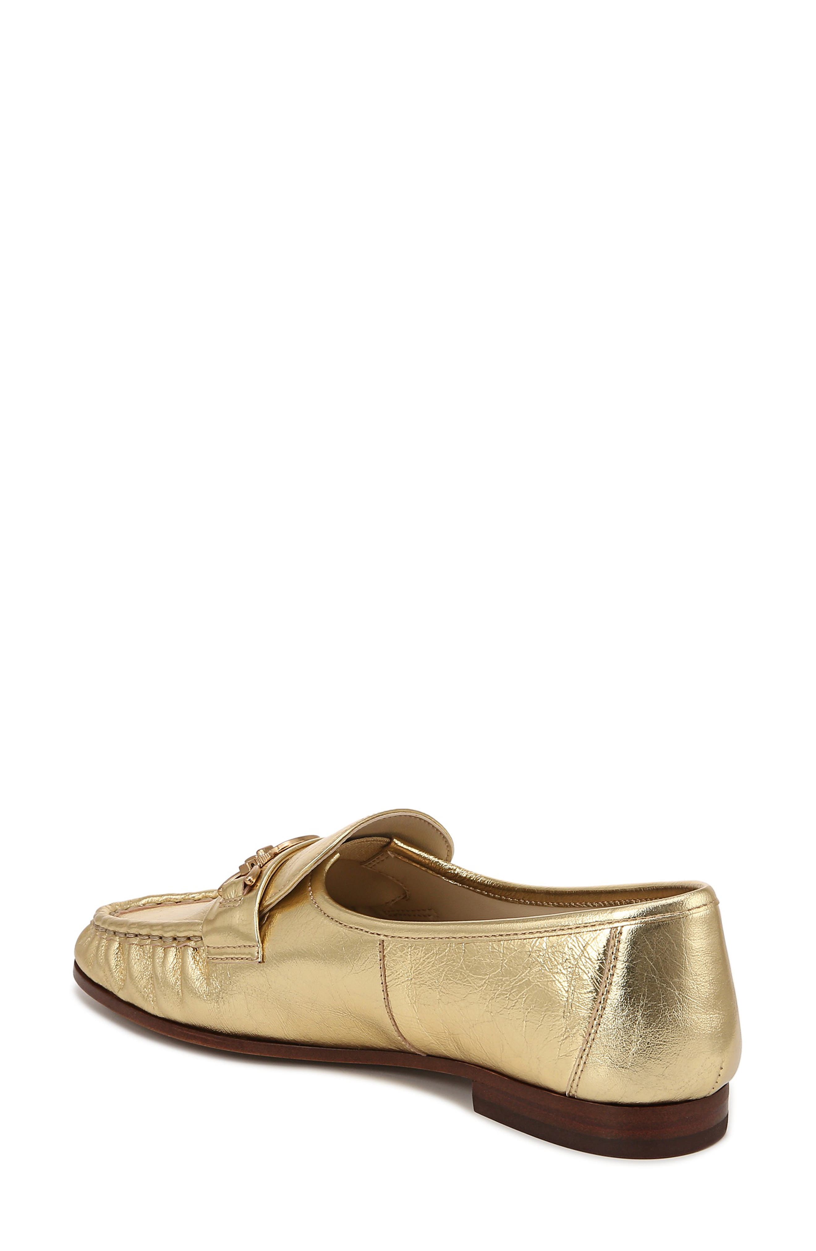 Sam Edelman Lucca Loafer, Alternate, color, Amber Gold
