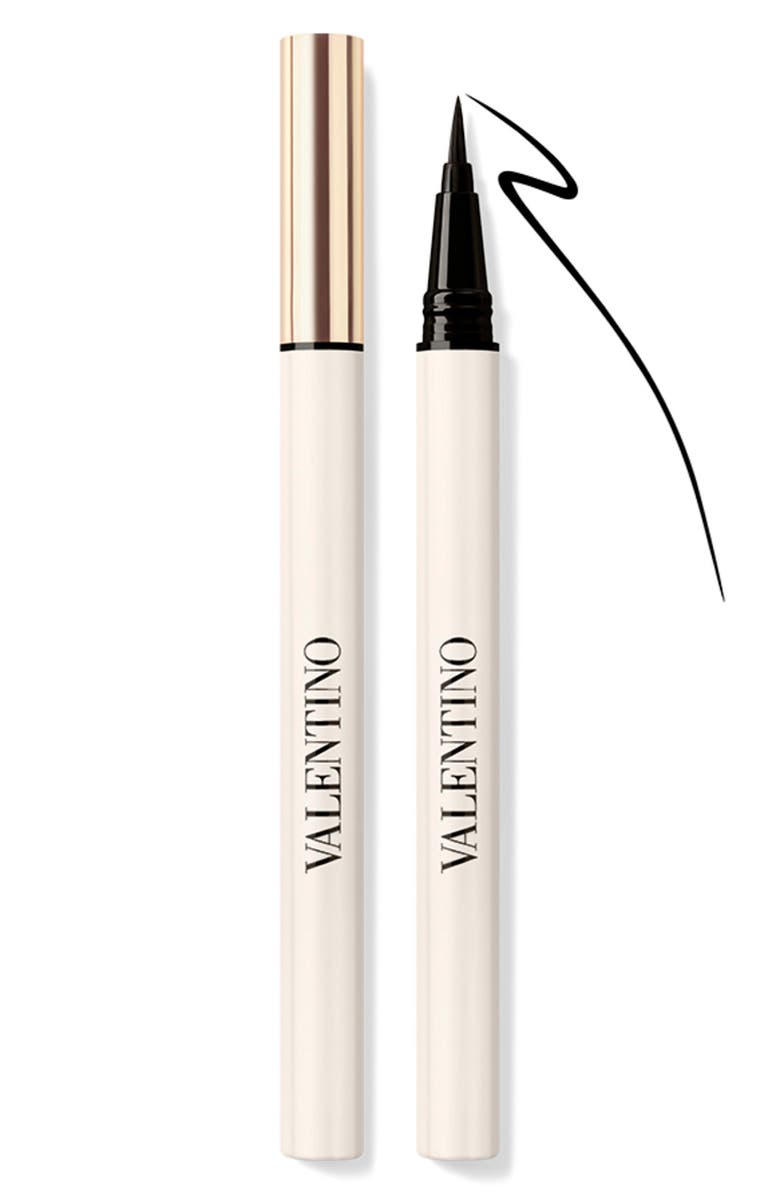 Valentino V-Liner Liquid Eyeliner, Main, color, Black